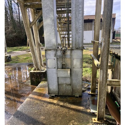 &Eacute;l&eacute;vateurs galvanis&eacute;s d&eacute;bit 120 T/H